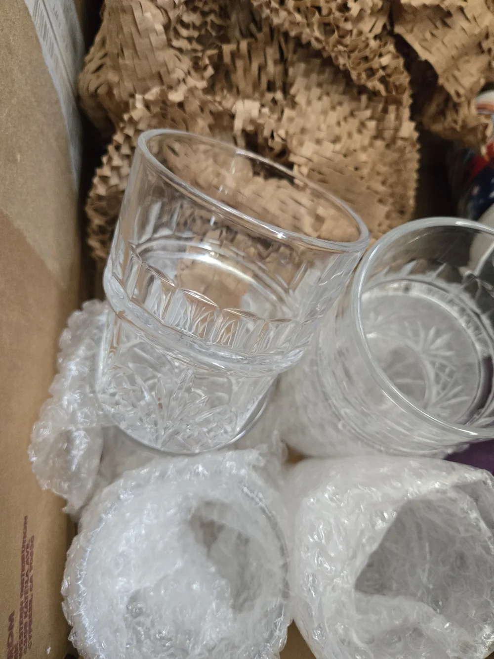 Classic Clear Glass Tumbler - Set of 8